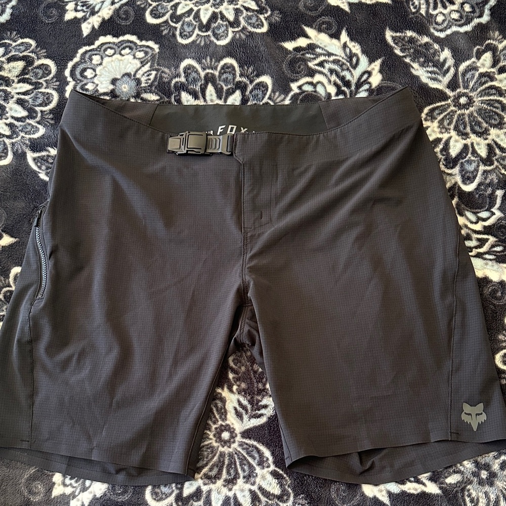 Fox womens black flex air MTB Shorts